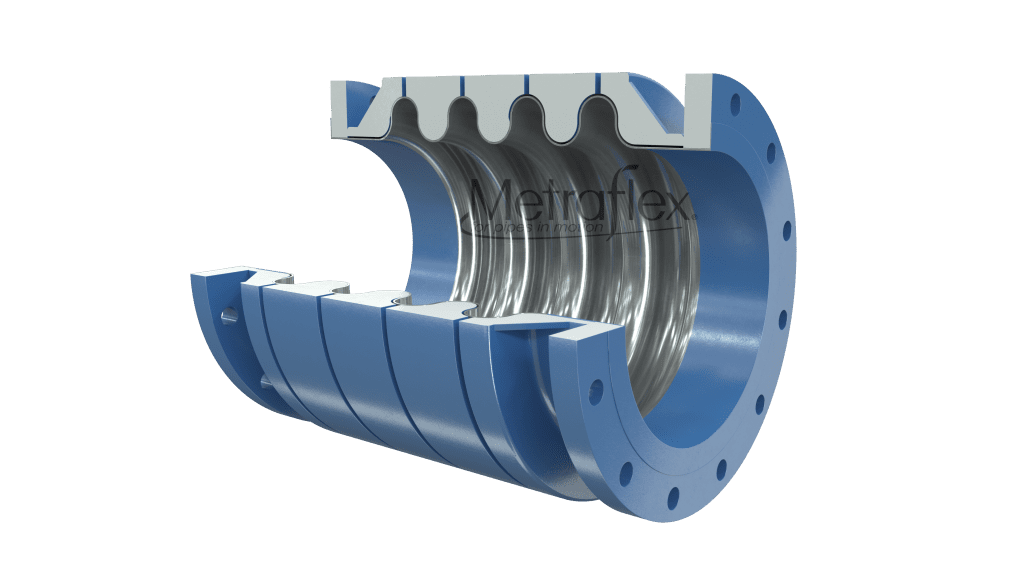 expansion joint that features hydroformed bellows