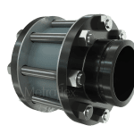 grooved wafer check valve