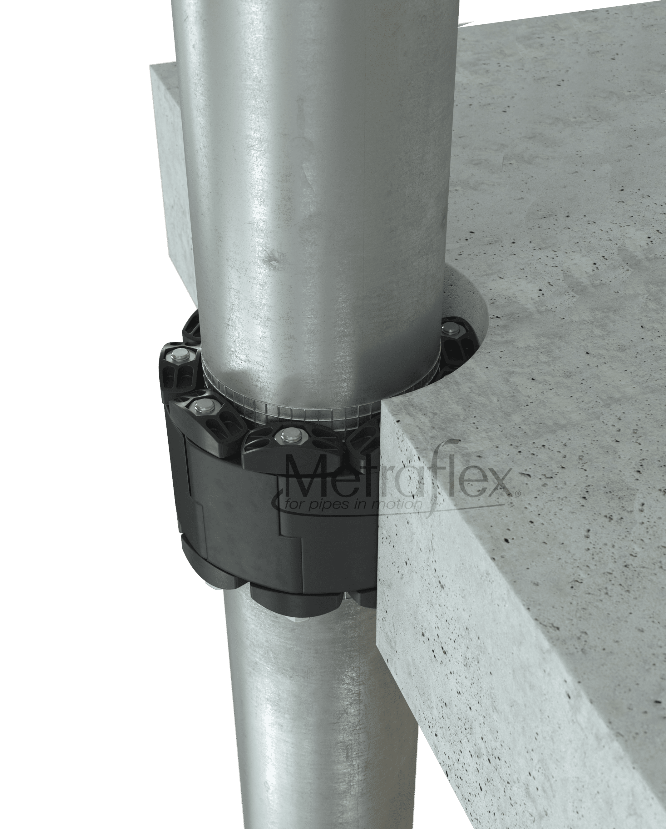 Modular Riser Guide – Isolate Noise and Vibration, Water-Tight Seal