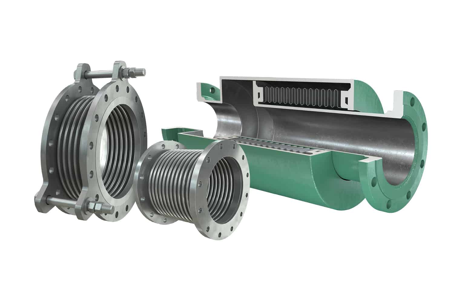 Revit & BIM 3D Drawings Metal Expansion Joints Metraflex