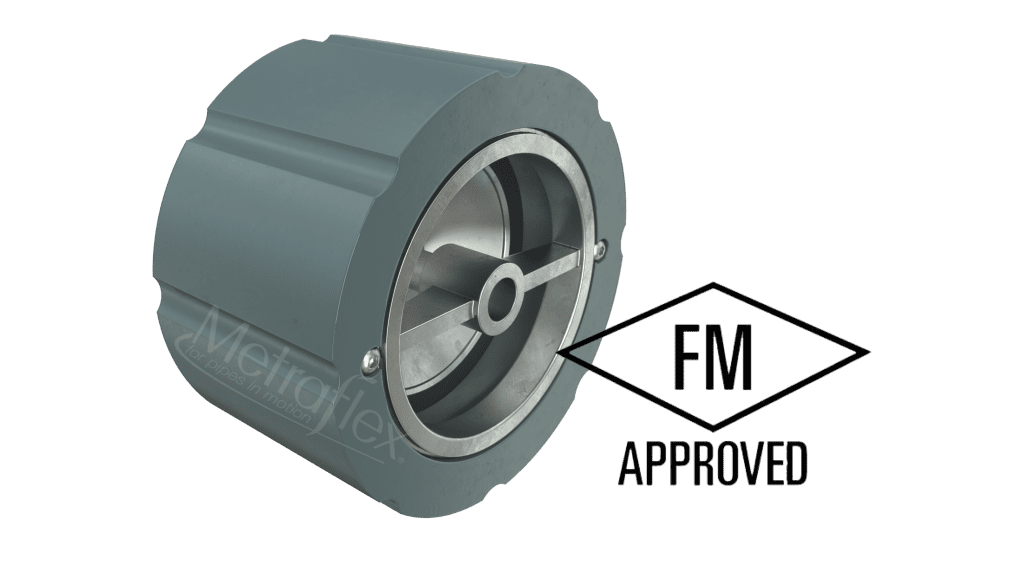 FM approved wafer silent check valve
