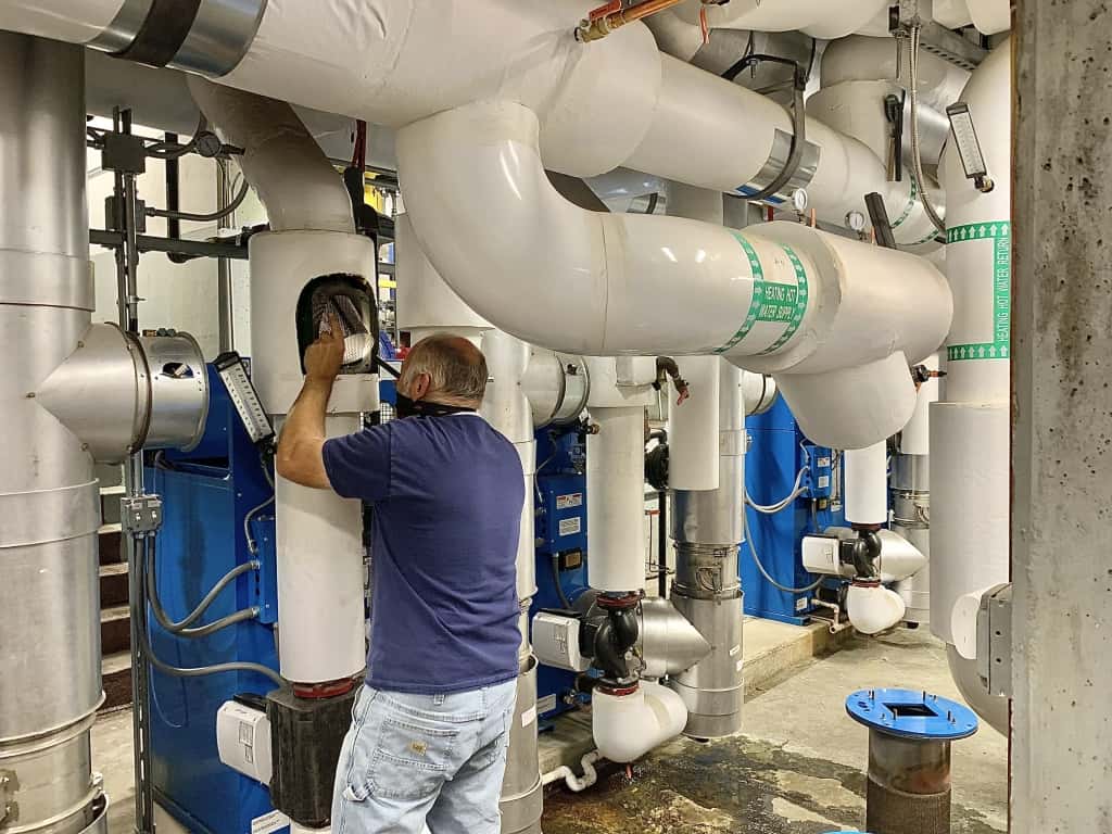 Preparing For Blow Down